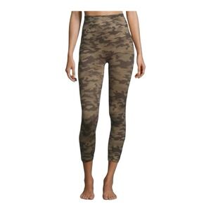 Spanx Leggings Women's 1X Brown Camo Look At Me Now‎ Seamless Shaping